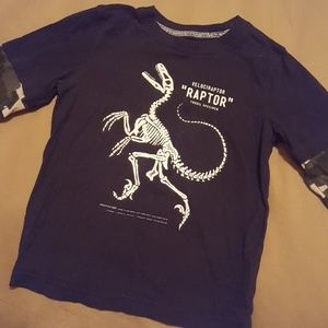Skeleton Raptor Long Sleeve T